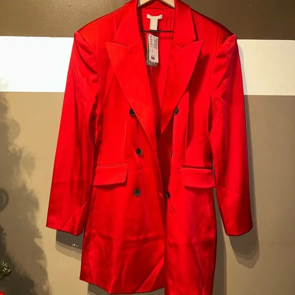 ‼️SALE‼️ H&M Double-Breasted Blazer dress - Picture 2 of 4